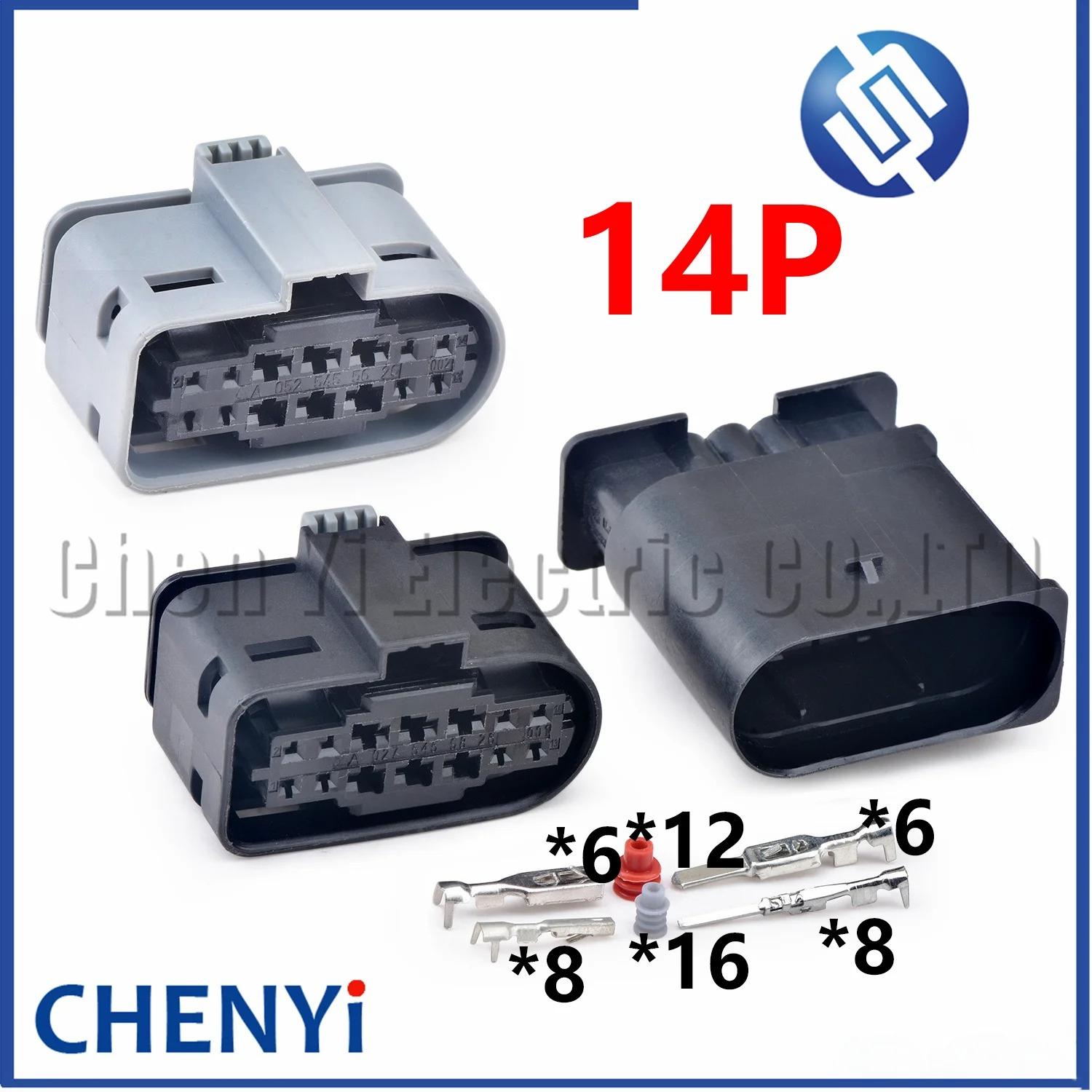 Conector automático impermeable de 14 pines para faros delanteros, arnés de cableado, enchufe A0275459826 A0525455626 A0005459319