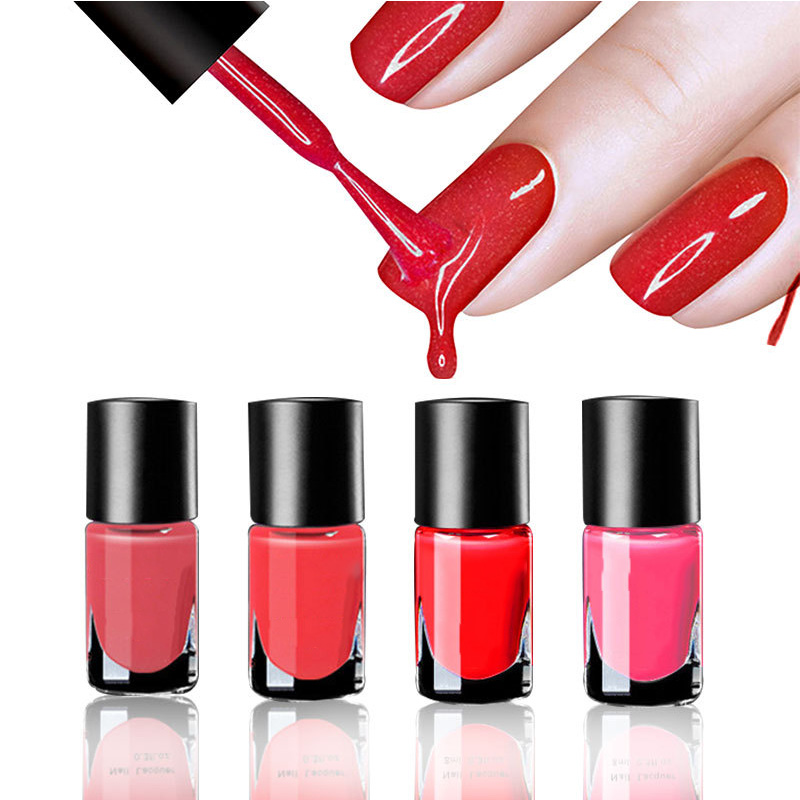 Vernis à ongles à base d'eau, produit de manucure en Gel, sans cuisson, à séchage rapide, à odeur légère