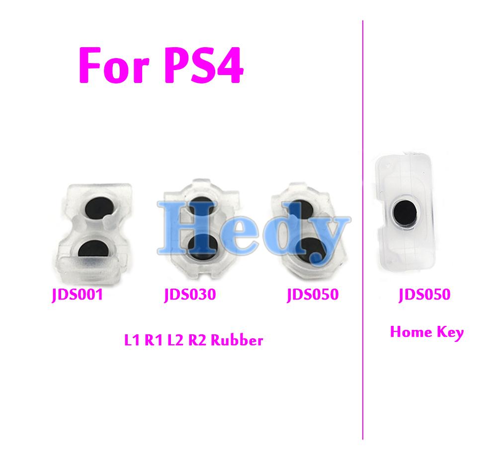 20 Buah L2 R2 L1 R1 Tombol Karet Konduktif untuk Pengendali PS4 JDS 001 011 030 050 JDM-030 040 055 Bantalan Kunci Rumah