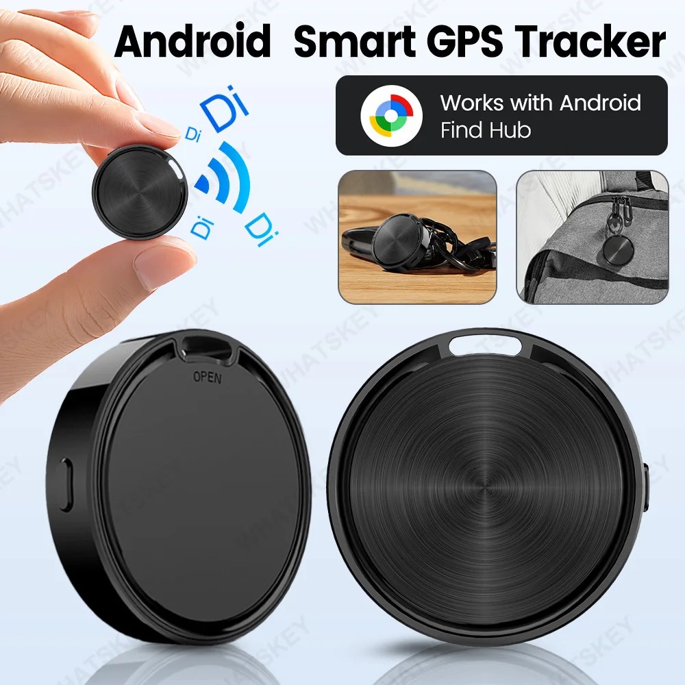 Tag Werk met Android Zoek Hub Bluetooth GPS Tracker Google Zoek Mijn Airtag Sleutelhanger Smart Tag Smart Life Positionering Zoeker