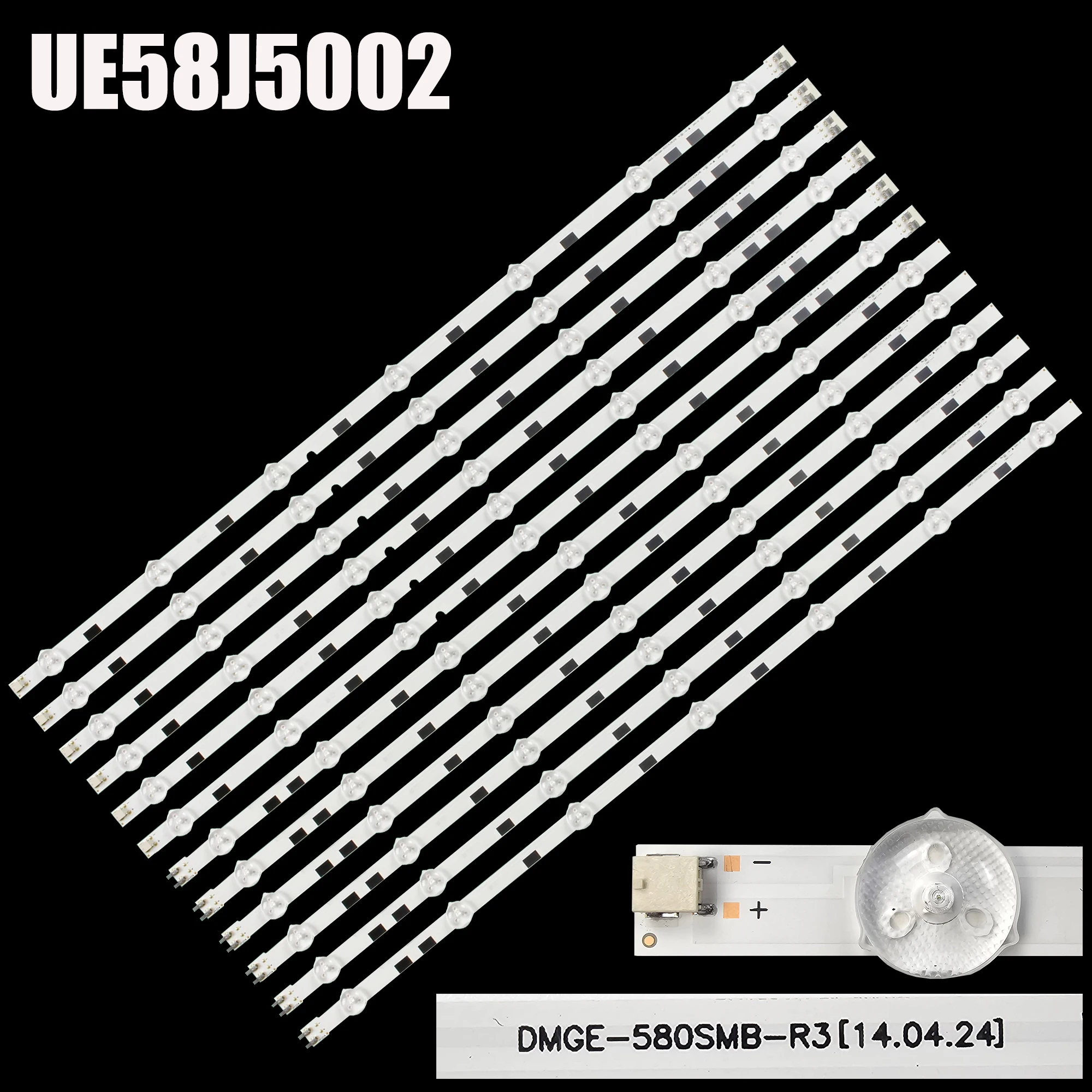 Strip lampu latar LED untuk UN58H5005 Strip Strip Strip UN58H5200AF UN58H5253AF UN58H5253AF
