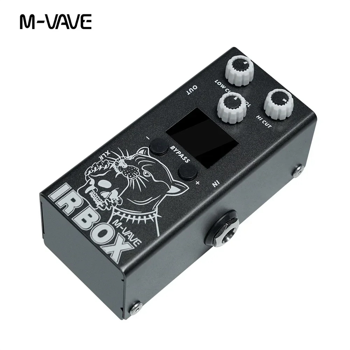 M-VAVE IRボックスエフェクトペダル ギターペダル IRキャブインパルスレスポンスエフェクター 高度に復元されたさまざまなクラシックスピーカーボックス