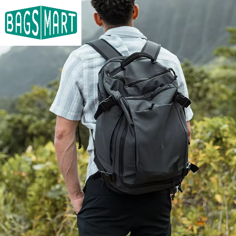 BAGSMART กระเป๋าเป้สะพายหลังผู้ชายสำหรับกระเป๋าเดินทางขนาดใหญ่กระเป๋าเดินทางกระเป๋าเป้สะพายหลังขยายได้กระเป๋าเป้สะพายหลังแล็ปท็อปกันน้ำ