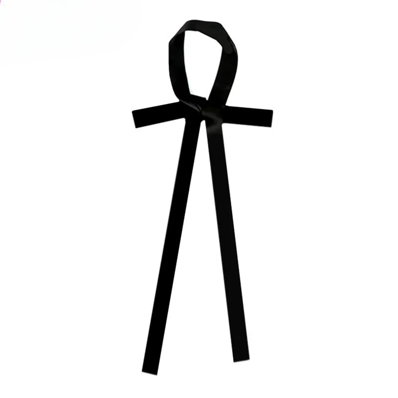 120cm x 2,5cm effen zijden sjaal, modieus merk, tas sjaal voor dames, dunne sjaal, lange tas sjaal, omslagdoeken