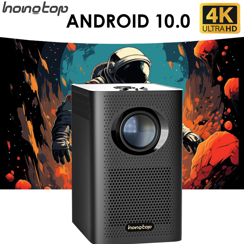 HONGTOP Global Version S30MAX Mini 4Kโปรเจคเตอร์LED BT WIFI Full HD 1080Pโปรเจคเตอร์Keystone Correctionโปรเจคเตอร์แบบพกพา