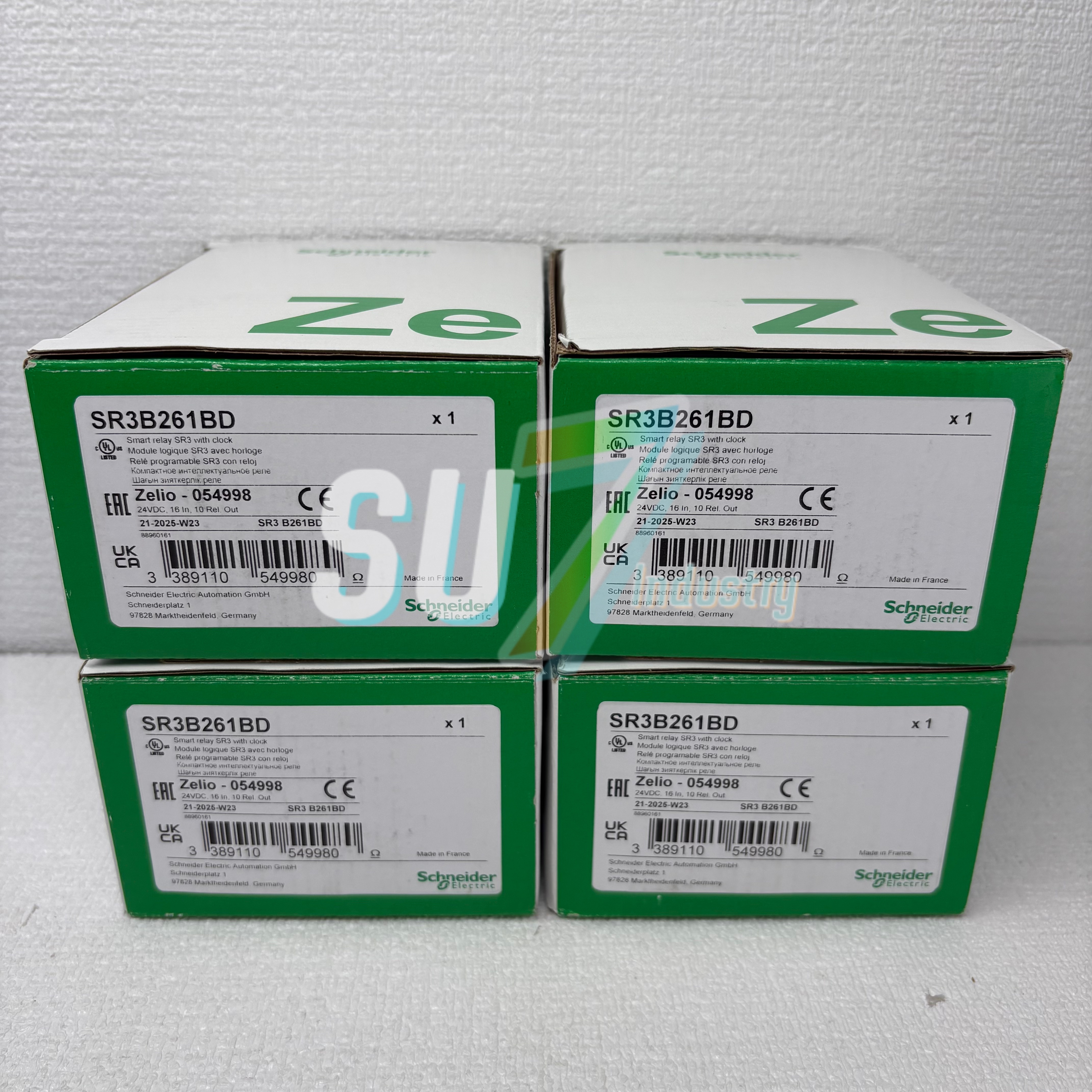 Controlador Lógico SR3B261BD nuevo en caja
