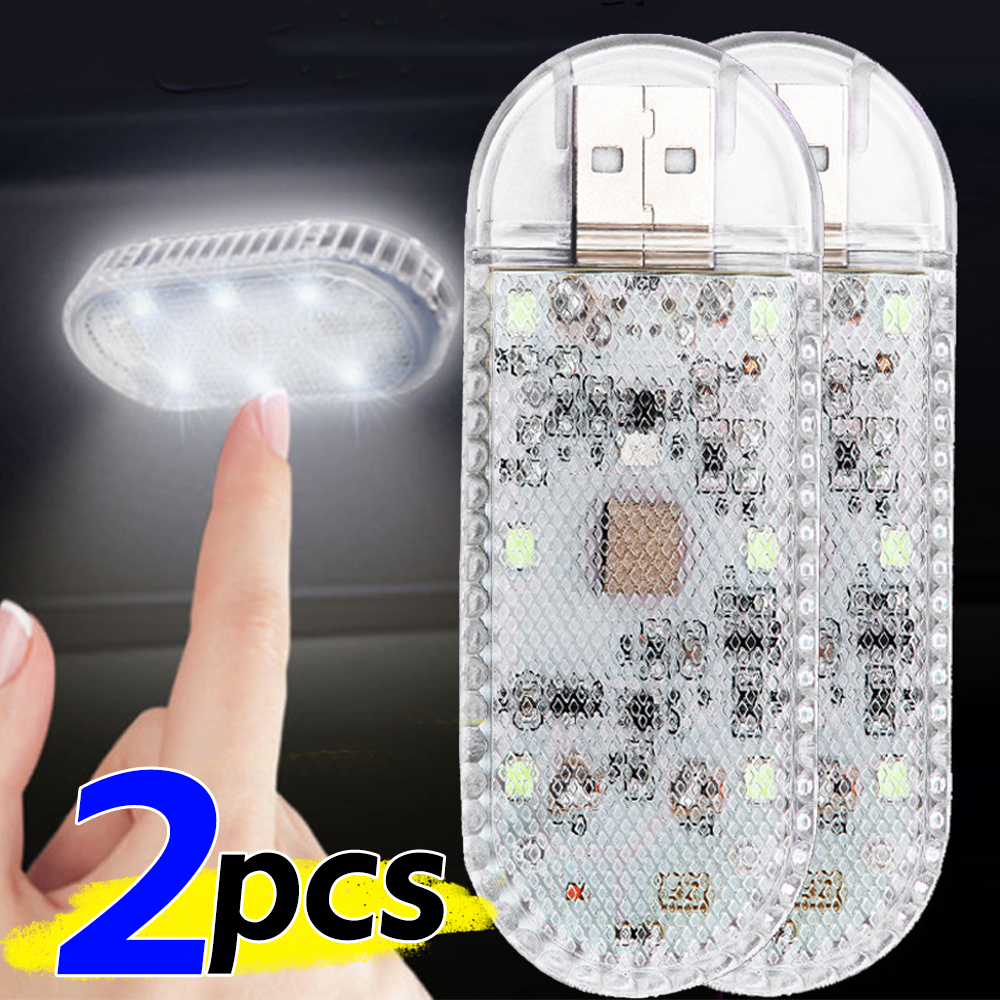 Dotykowe oświetlenie wnętrza samochodu Ręczna lampa sufitowa na sufit samochodu Oświetlenie wewnętrzne samochodu Lampka nocna do czytania Lampka do czytania ładowana przez USB