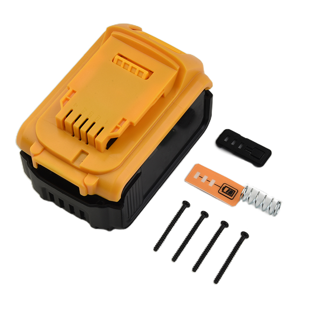 Li-Ion แบตเตอรี่พลาสติกสําหรับ DeWalts/20V DCB201 DCB203 DCB204 DCB200 เครื่องมือแบตเตอรี่ SHELL กรณีอะไหล่