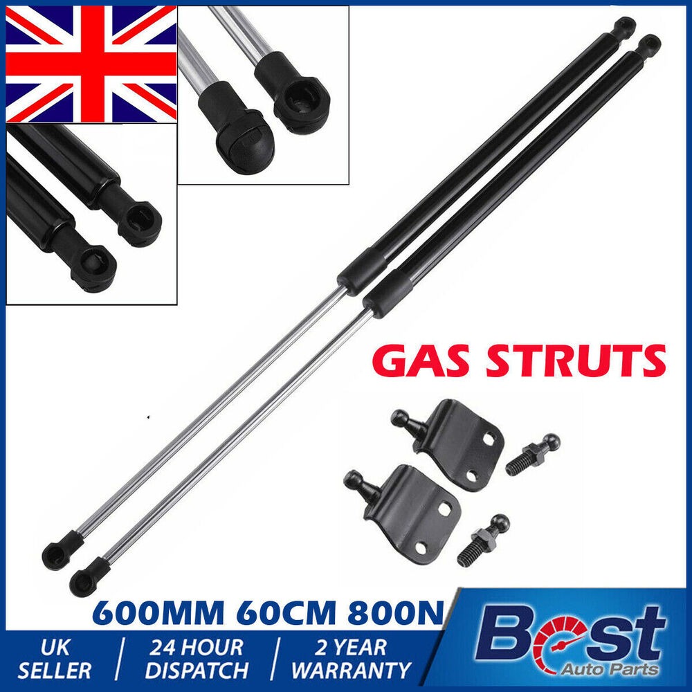 Ressorts de Clifts à Gaz Versal pour Voiture, Kit de 2 Pièces, Zagreb TI, CONVER316600 mm, 60cm, 800N UK