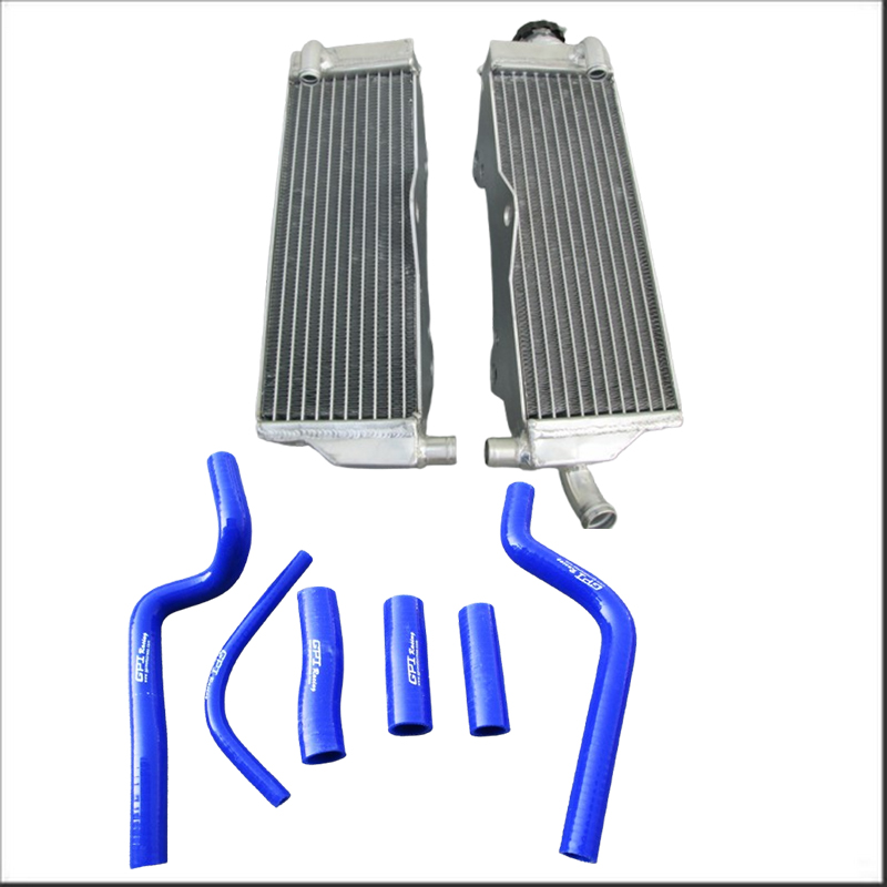 Radiateur en aluminium + tuyau en Silicone pour HONDA CR500R 1991 1992 1993 1994 1995 1996 1997 1998 1999 2000 2001