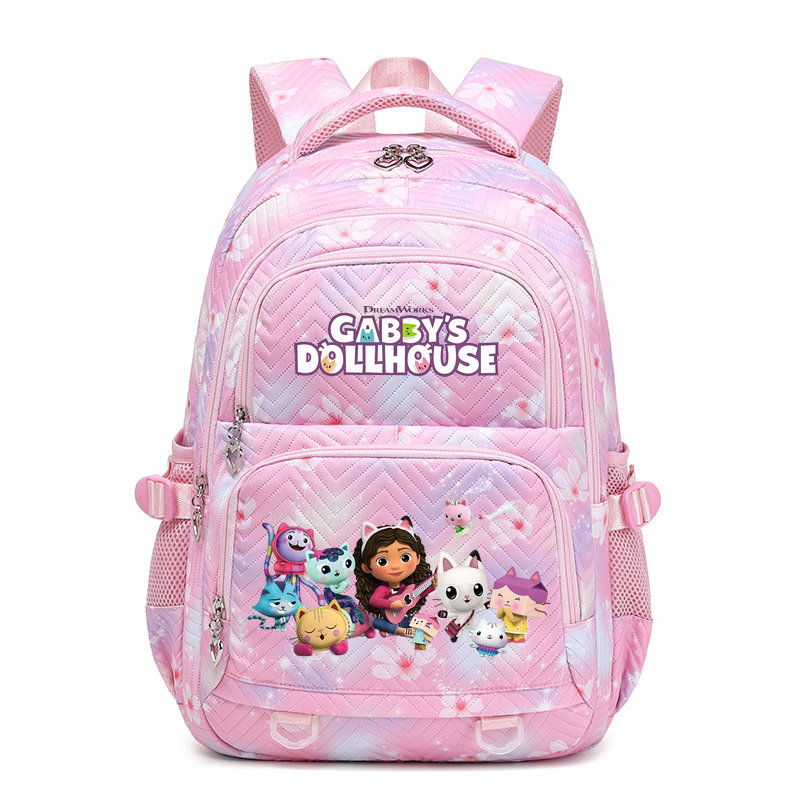 Gabby domek dla lalek plecak chłopcy dziewczęta Bookbag torba uczeń nastolatek dzieci plecak tornister plecak Mochila prezent urodzinowy dla dzieci