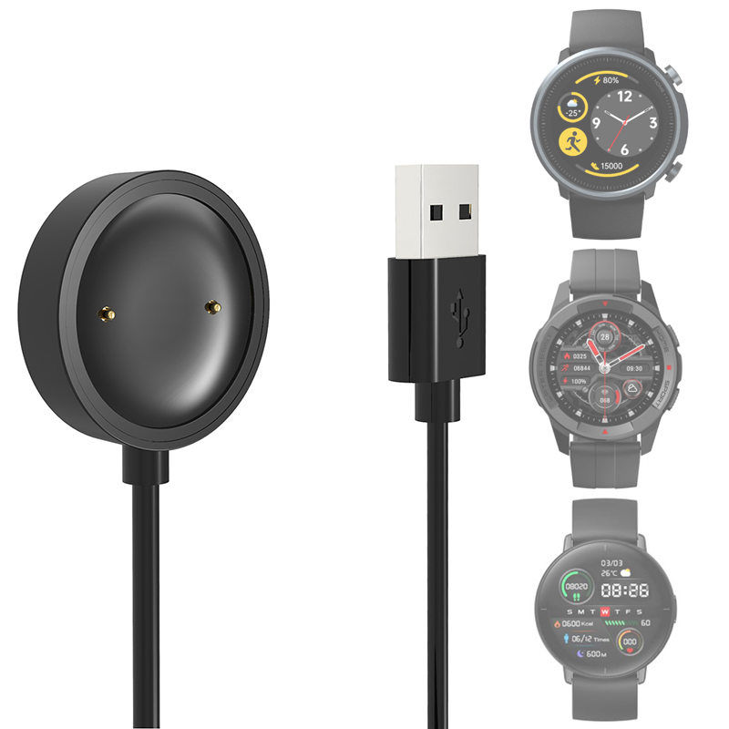 Док-станция для умных часов, адаптер для зарядного устройства, USB-кабель для зарядки для Xiaomi Mibro A1/X1/Lite Mibro Color, спортивные аксессуары для зарядки умных часов