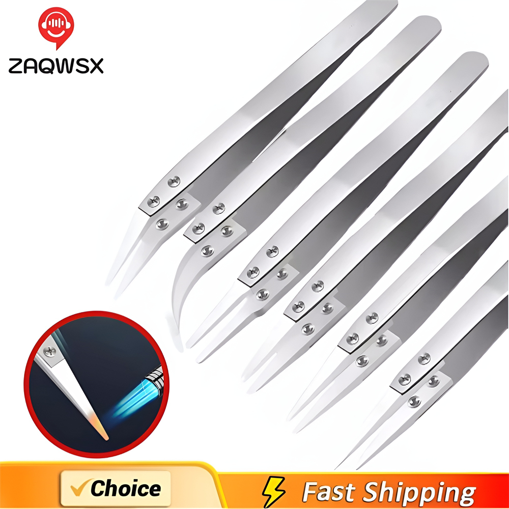 ใหม่แหนบเซรามิคไม่นําไฟฟ้า IC SMD SMT แหนบทนความร้อน 1000 องศาเครื่องมือ