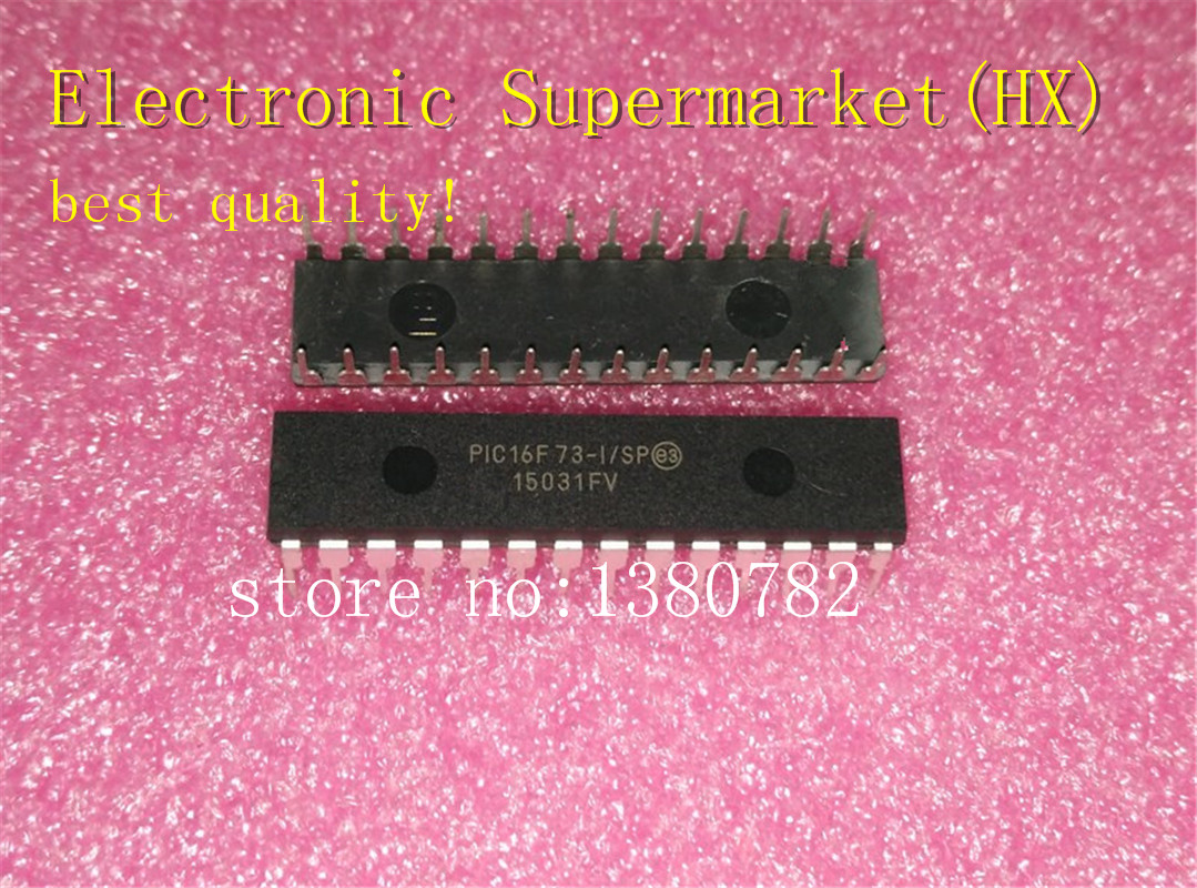Envío Gratis, 100 unidades/lote, PIC16F73-I/SP PIC16F73 16F73-I/SP DIP-28, nuevo circuito integrado original en stock