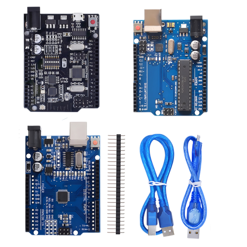 UNO R3 Offizieller ATMEGA16U2 / UNO+WiFi R3 MEGA328P Chip CH340G für Arduino UNO R3 Entwicklungsboard WeMos ESP8266