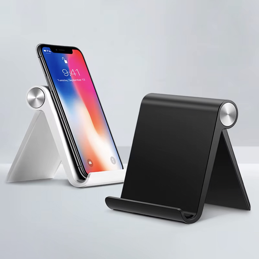 調整可能な携帯電話ホルダー スタンド ポータブル折りたたみ式デスクトップ電話スタンド iPhone、Samsung対応ユニバーサル携帯電話スタンド
