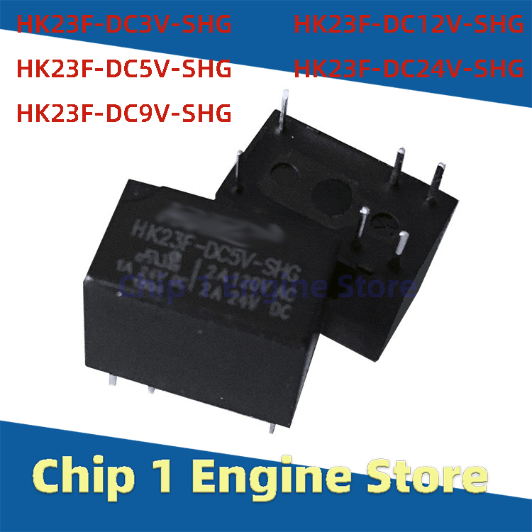 5PCS HK23F-DC3V-SHG HK23F-DC5V-SHG HK23F-DC9V-SHG HK23F-DC12V-SHG HK23F-DC24V-SHG small relay 2A 6 pin