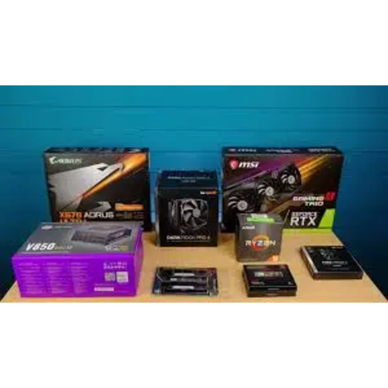 โชคดีใหม่ที่ดีที่สุดสําหรับเล่นเกมพีซี R y zen 9 5950x rtx 3090 64 gb rgb ram 2tb nvme ssd, ฮาร์ดไดรฟ์ 4 tb