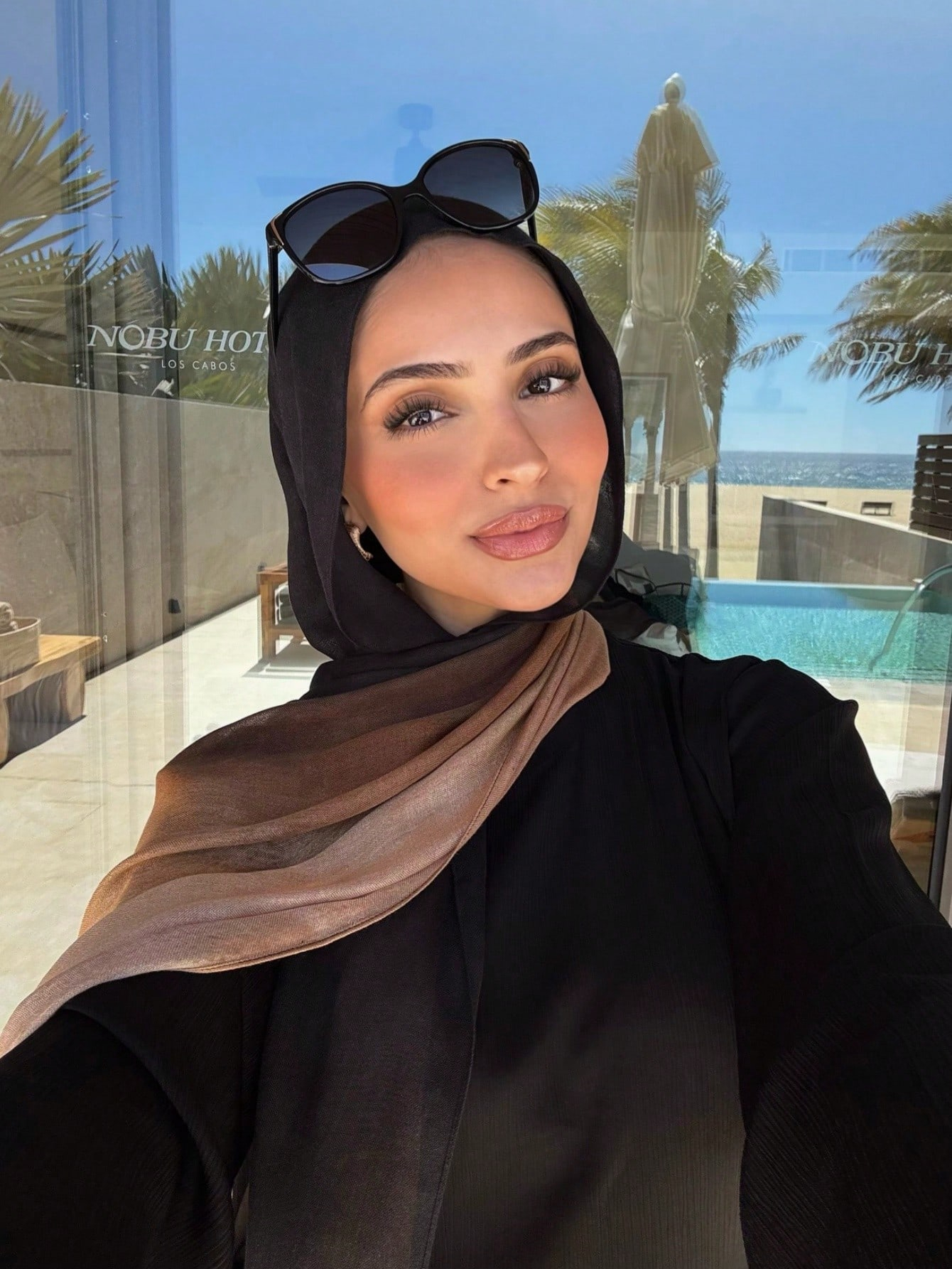 Couleur progressive aquarelle impression Hijab femmes écharpe bohème doux Islam Ramadan musulman Hijabs Foulard Femme châle enveloppement Foulard