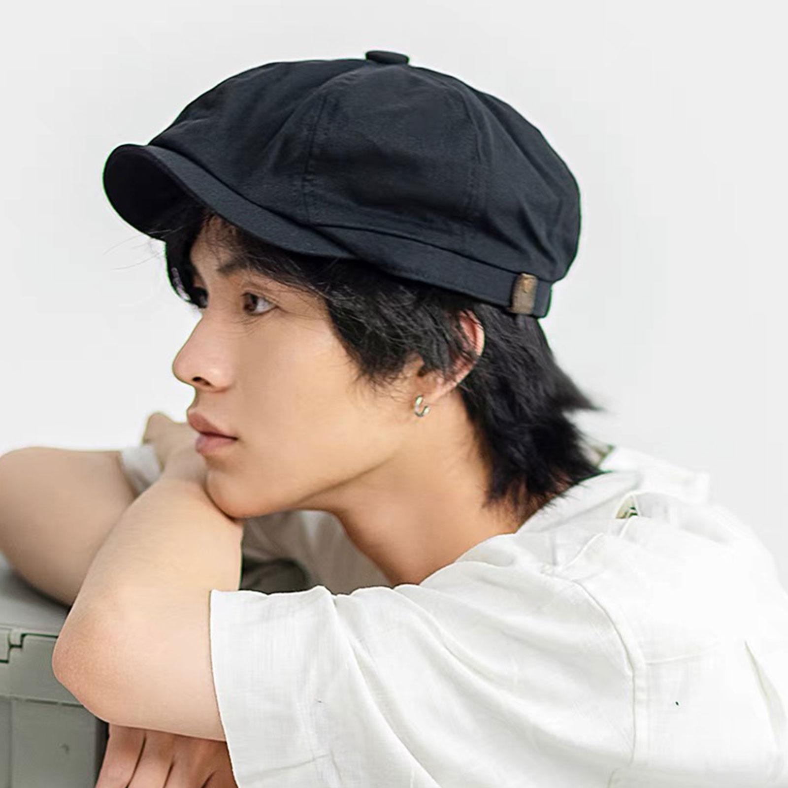 Casquette gavroche de style britannique pour hommes, casquette Ascot en coton, casquette plate vintage pour papa, octogonale, nouvelle marque, printemps, automne, Ma I0K9, ingent, 2023