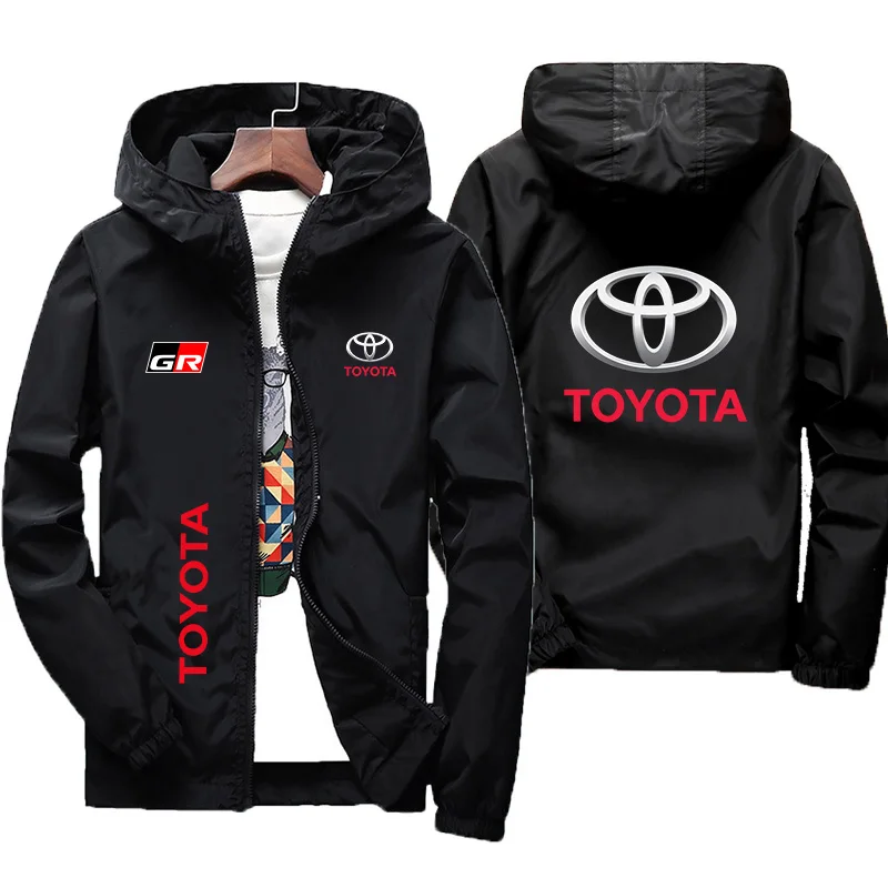 Мужская модная спортивная куртка Toyota GR Racing 2026: Новая стильная уличная спортивная куртка для лета