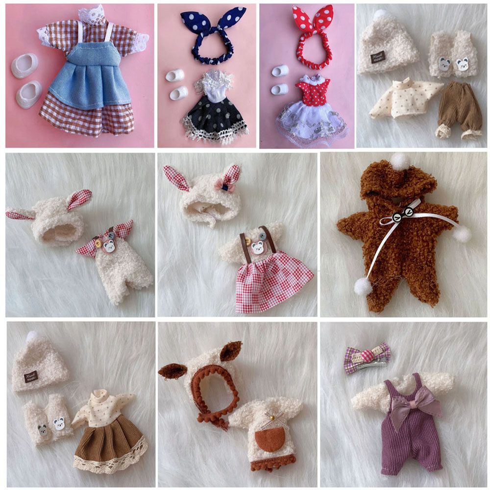 Одежда для куклы Obitsu 11 Ob11, костюм для куклы Ob11 ГСК 1/12 Bjd, тело Молли 16 ~ 17 см, ткань для шарнирной куклы, наряд для куклы с животными, одежда, аксессуары