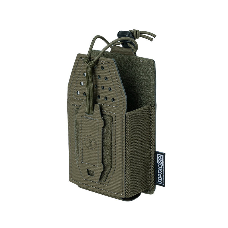 TOPTACPRO Тактический мини-чехол для радиостанции Molle, сумка для переговорного устройства, тактический чехол для инструментов Molle 8524