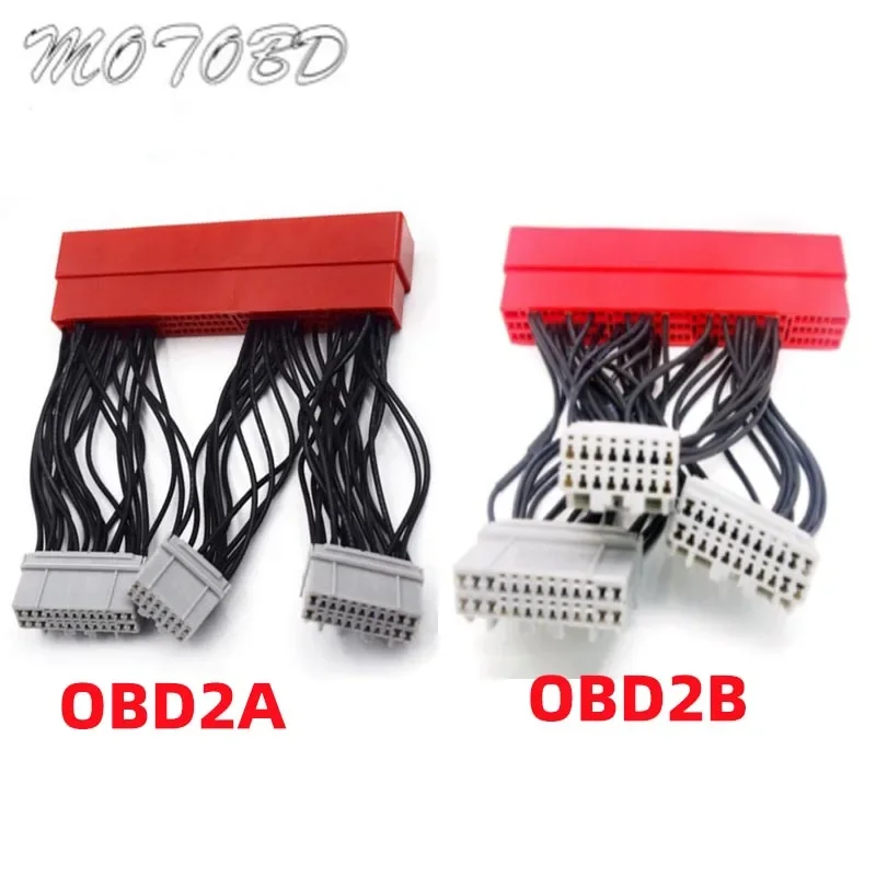 Cablaggio opzionale da OBD2A da OBD2B a OBD1 per veicolo Honda Sostituisci il cablaggio di conversione del ponticello ECU