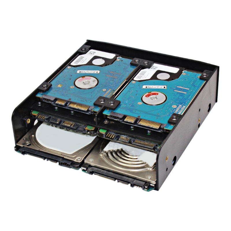 OImaster MR-8802 HDD Cage Rack 5,25 Zoll Gerät für 6 x 2,5 Zoll SSD Multifunktions-Kombinations-Festplatten-Konvertierungshalterung