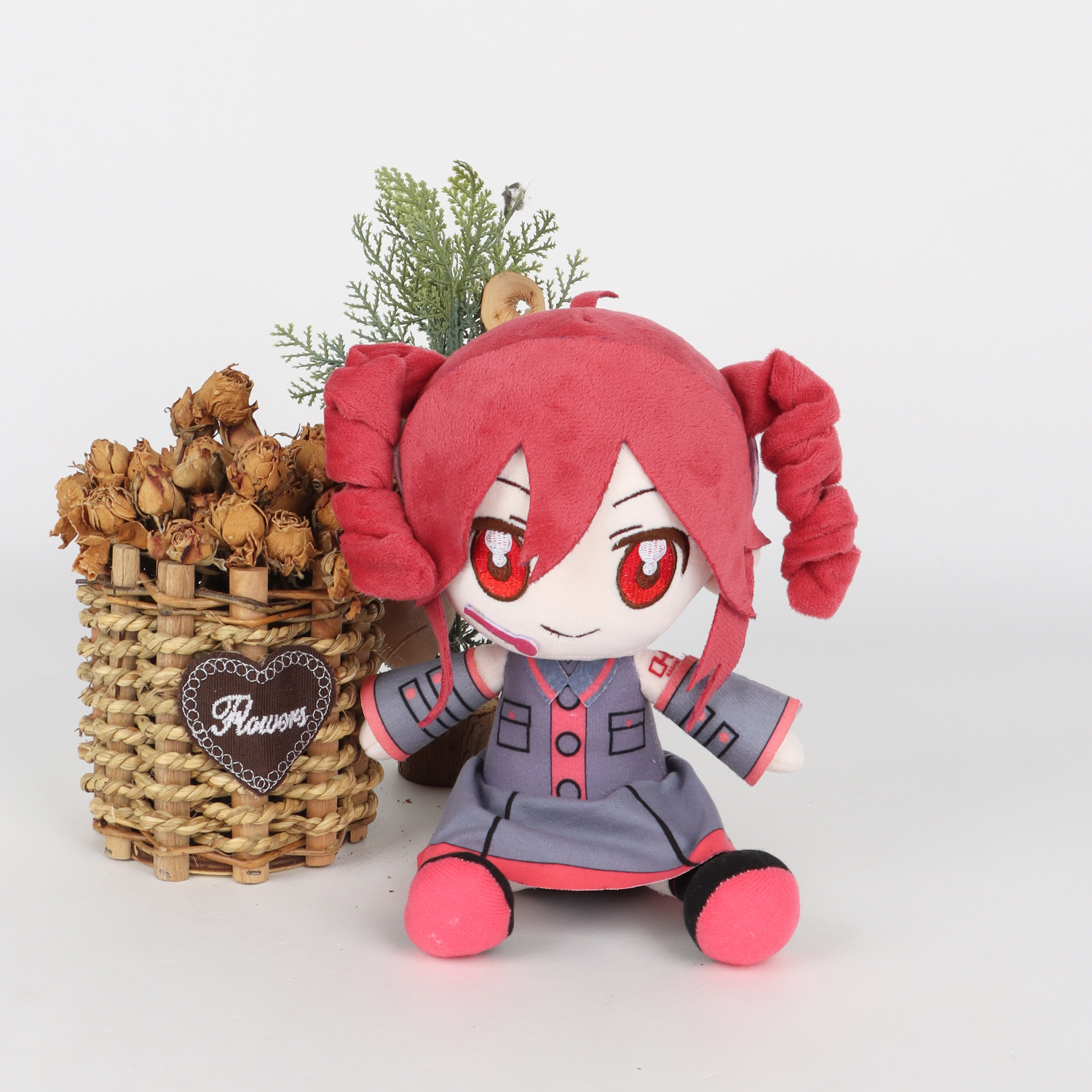 Brinquedo de Pelúcia Kasane Teto, Boneca Macia, Figura de Anime, Presente de Aniversário e Natal para Fãs