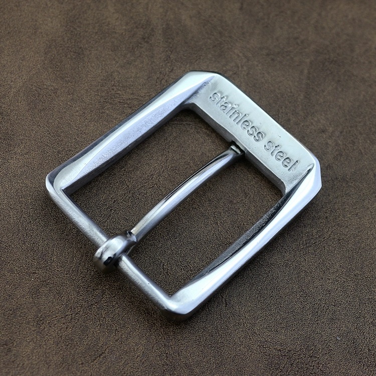 Deepeel 40 mm massive Edelstahl-Gürtelschnallen für Herren, Jean-Bundverschlüsse, Anzughose, Dornschließe, DIY-Lederhandwerkszubehör