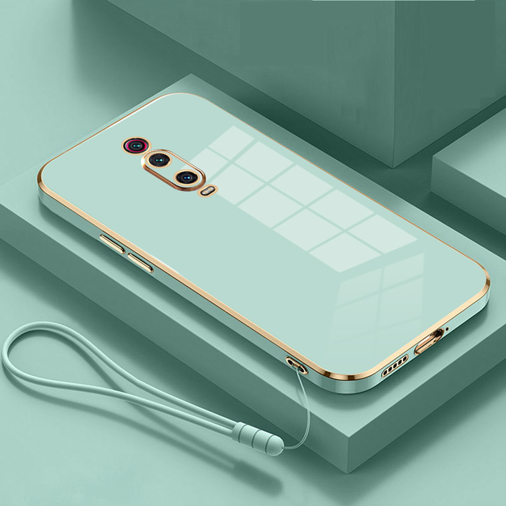 Для Xiaomi Mi 9T Pro Xiao mi 9T Cover M1903F10I M1903F11G Роскошный чехол для телефона с квадратным покрытием Redmi K20 Pro Противоударная задняя крышка