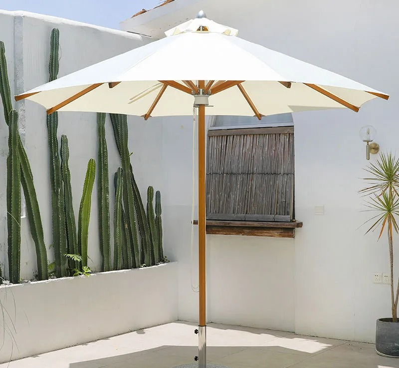 Parasol d'extérieur grand format pour patio, protection UV imperméable, idéal pour la plage, le bord de piscine, le jardin, la cour et les meubles de relaxation