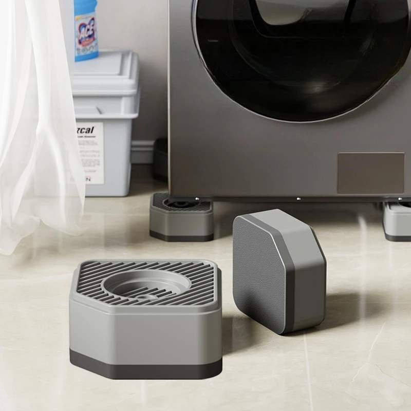 Washing Machine Rack Anti Slip and Shock-absorbing Foot Pad Universal Foot Pad Drum Refrigerator Shock-absorbing Base Foot Pad
