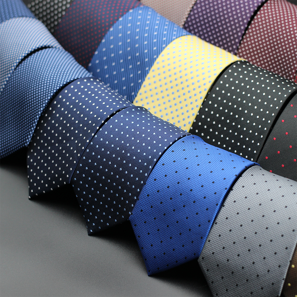 Corbata de lunares Floral azul, rojo y amarillo informal a la moda para hombre, regalo de negocios, corbatas formales para boda, accesorios