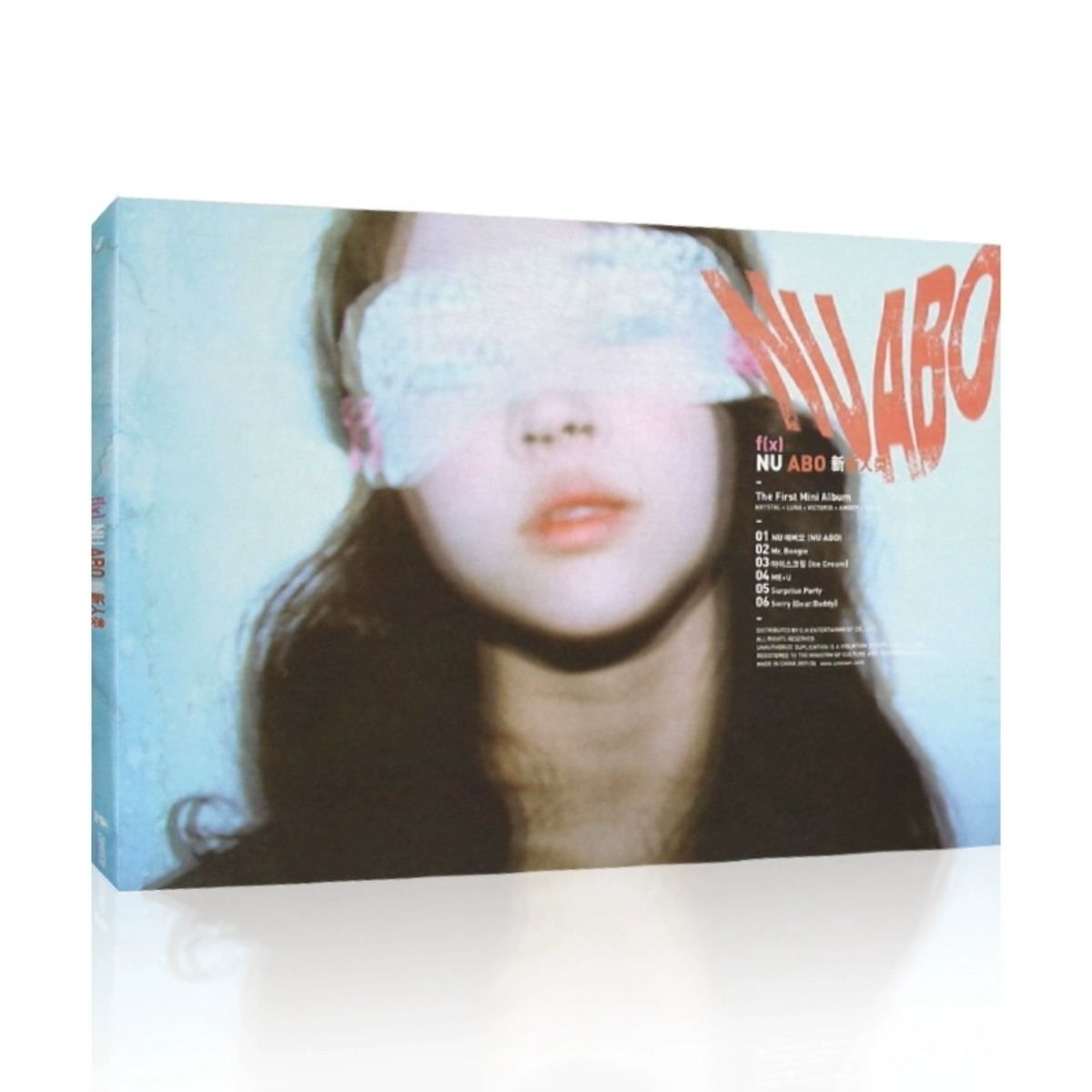 F(x)「NU ABO」アルバムCD - K-POP＆J-POPのクリエイティブヒット曲、グループファンのためのコレクタブルミュージックディスク
