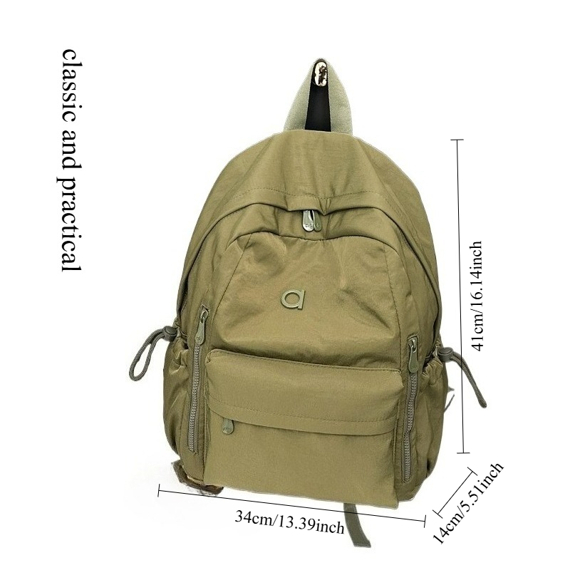 2026Classic practical women's new commuting high-value backpack trendy brand simple and lightweight backpack collegestudent bag