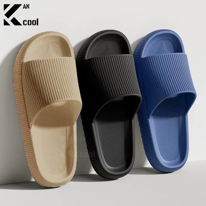 Platform Dikke Badkamer Home Slippers Vrouwen Wolk Slippers Mode Zachte Zool Eva Indoor Sandalen Antislip Flip Flop Heren Slippers
