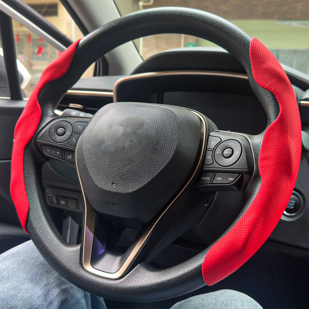 Nouvelle Housse de Volant de Voiture Hiver 2025 – Chaleur Confortable, Toucher Doux, Forme D, Universelle Ronde 38cm (15 pouces) – Accessoire de Volant