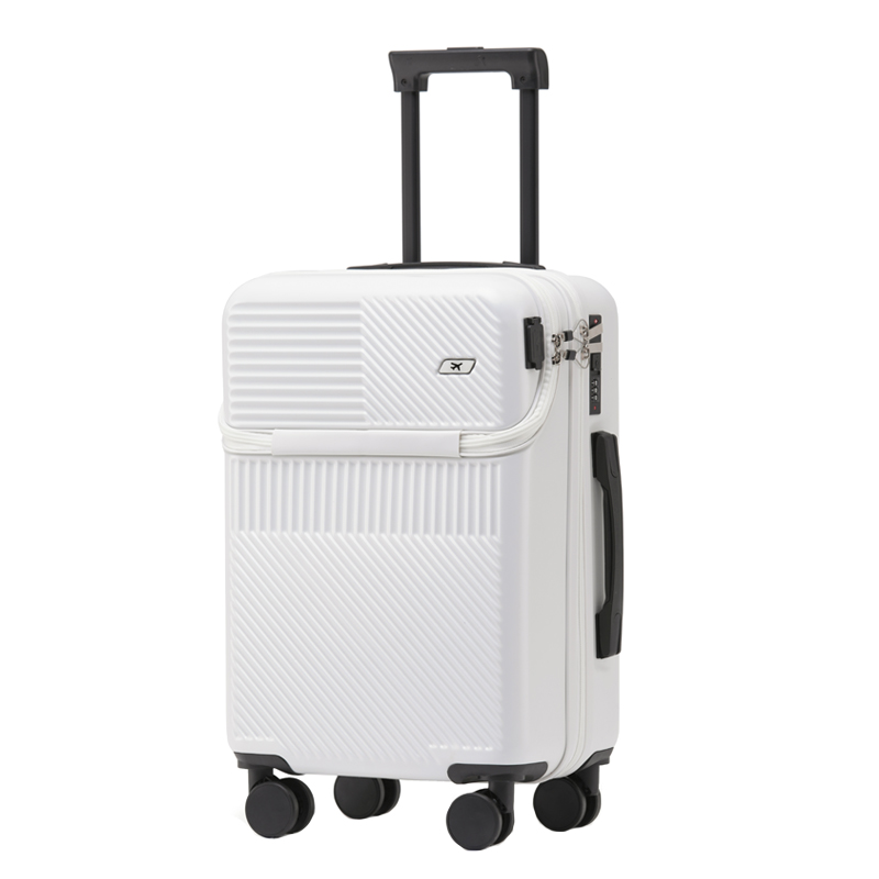 Bagagem de Trolley de Abertura Frontal com Senha, Mala de Viagem, Carry on Bagagem, Business Laptop Trolley Bag