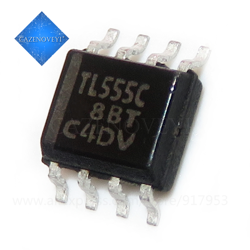 10pcs/lot TLC555CDR SOP-8 TL555C SOP8 TLC555 SOP TLC555CD In Stock
