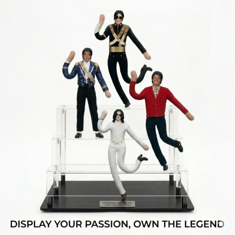 Figurine en peluche articulée Michael Jackson pour cosplay, poupée souple décorative pour chambre, objet de collection, cadeau