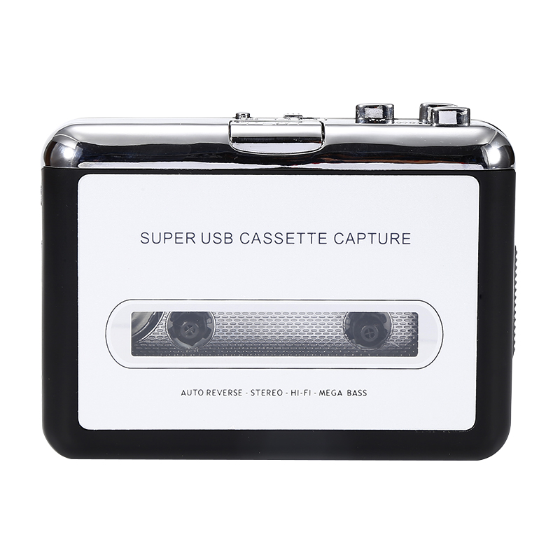 Konwerter kaset USB Taśma magnetofonowa na MP3/WAV Cyfrowy odtwarzacz muzyczny Akumulatorowe magnetofony i odtwarzacze konwertery