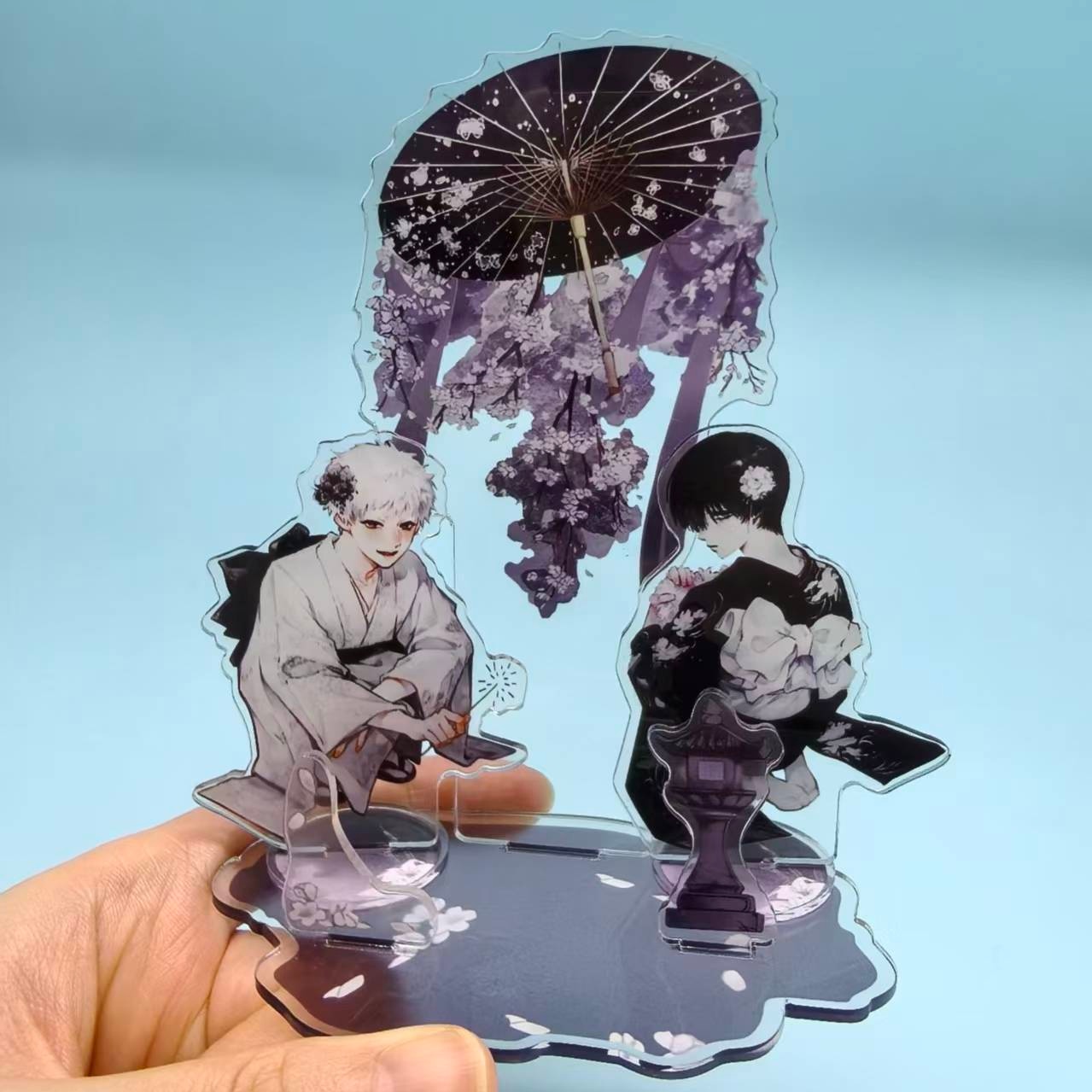 Figura de Acrílico de Yoshiki Tsujinaka de The Summer Hikaru Died, Decoración de Escritorio de Anime, Adorno, Regalos para Parejas