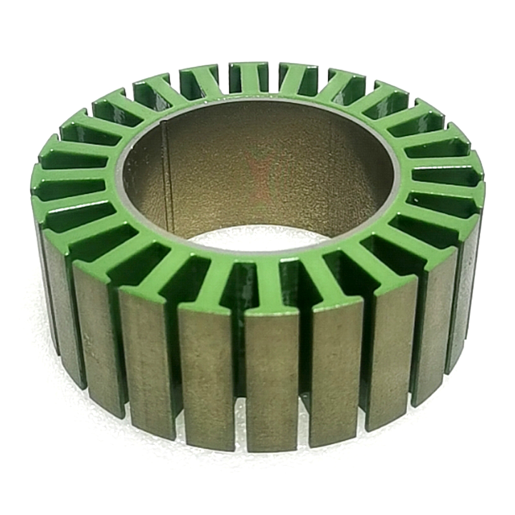 Générateur de moteur à courant continu sans balais à disque de grand diamètre 8030, noyau de Stator, tôle d'acier au silicium