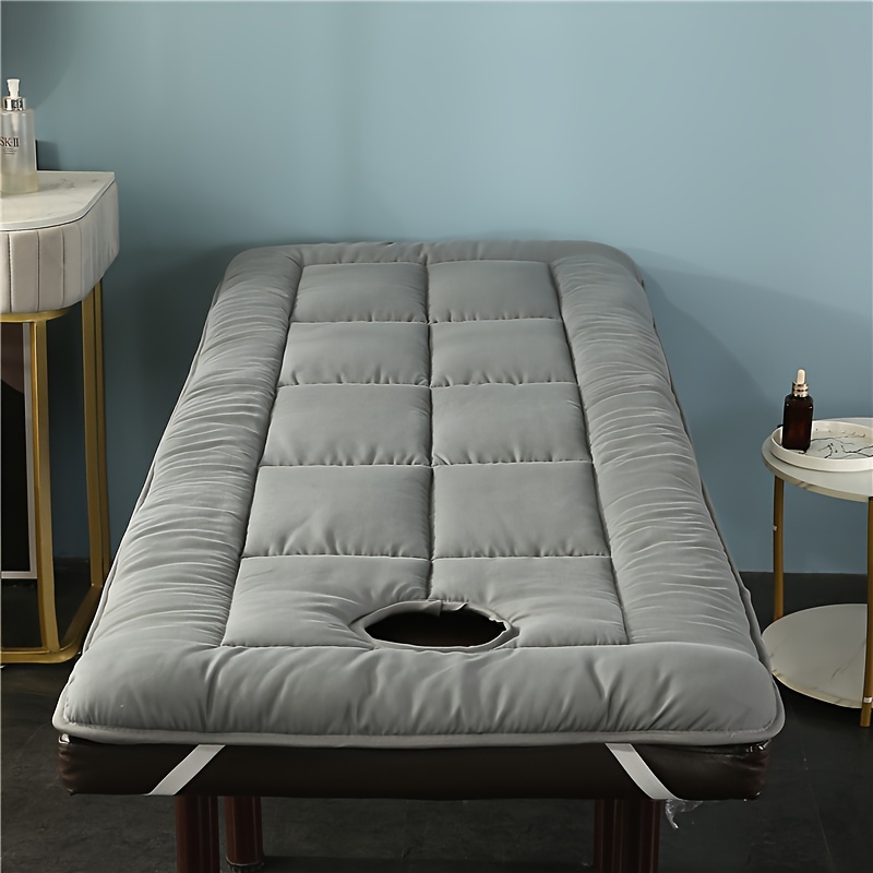 Tapete de massagem de alta qualidade, adequado para salão de spa, mesa de massagem, capa de cama, respirável, conforto de beleza com furos