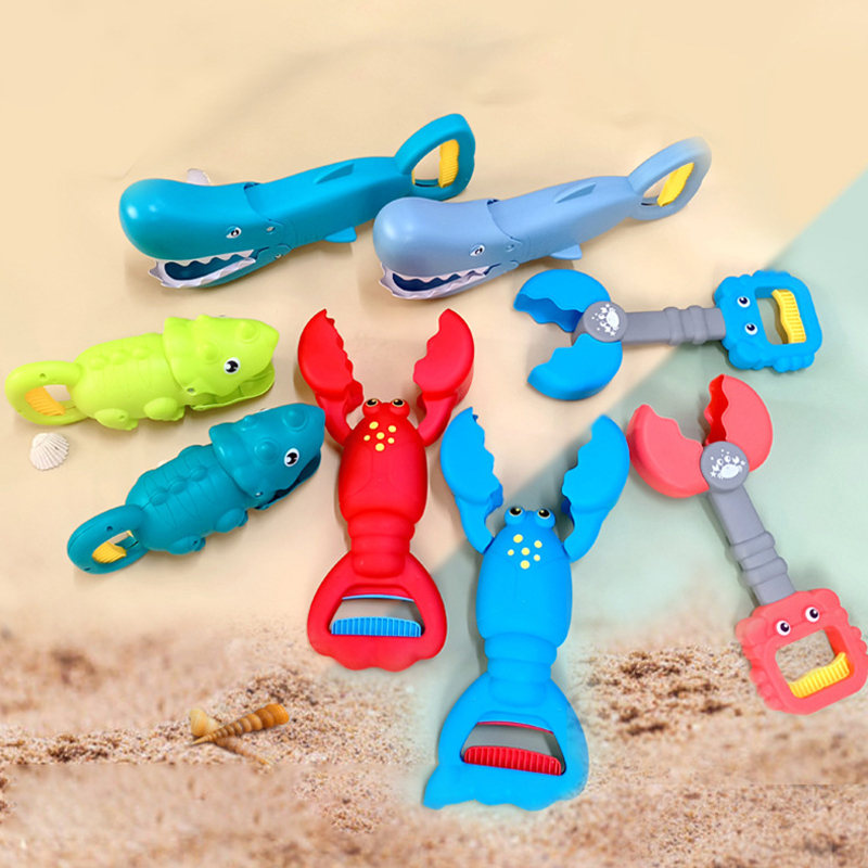 Juguete de Playa para Bebés, Pinza para Arena con Forma de Langosta, Juguetes para Niños, Juego Educativo para Piscina al Aire Libre, Material Seguro, Bonito y Duradero