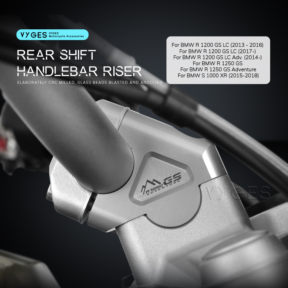 Для BMW R1250GS R 1250 GS R1200GS LC Adventure ADV Подъемник руля 32 мм Зажим для руля Удлинительный адаптер S1000XR 2015-2018
