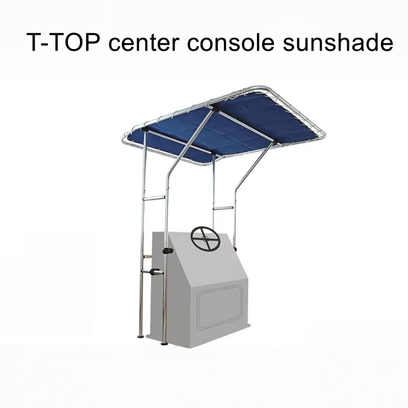 Marine sunshade, yacht UV protection tower sunshade, rain proof control panel sunshade