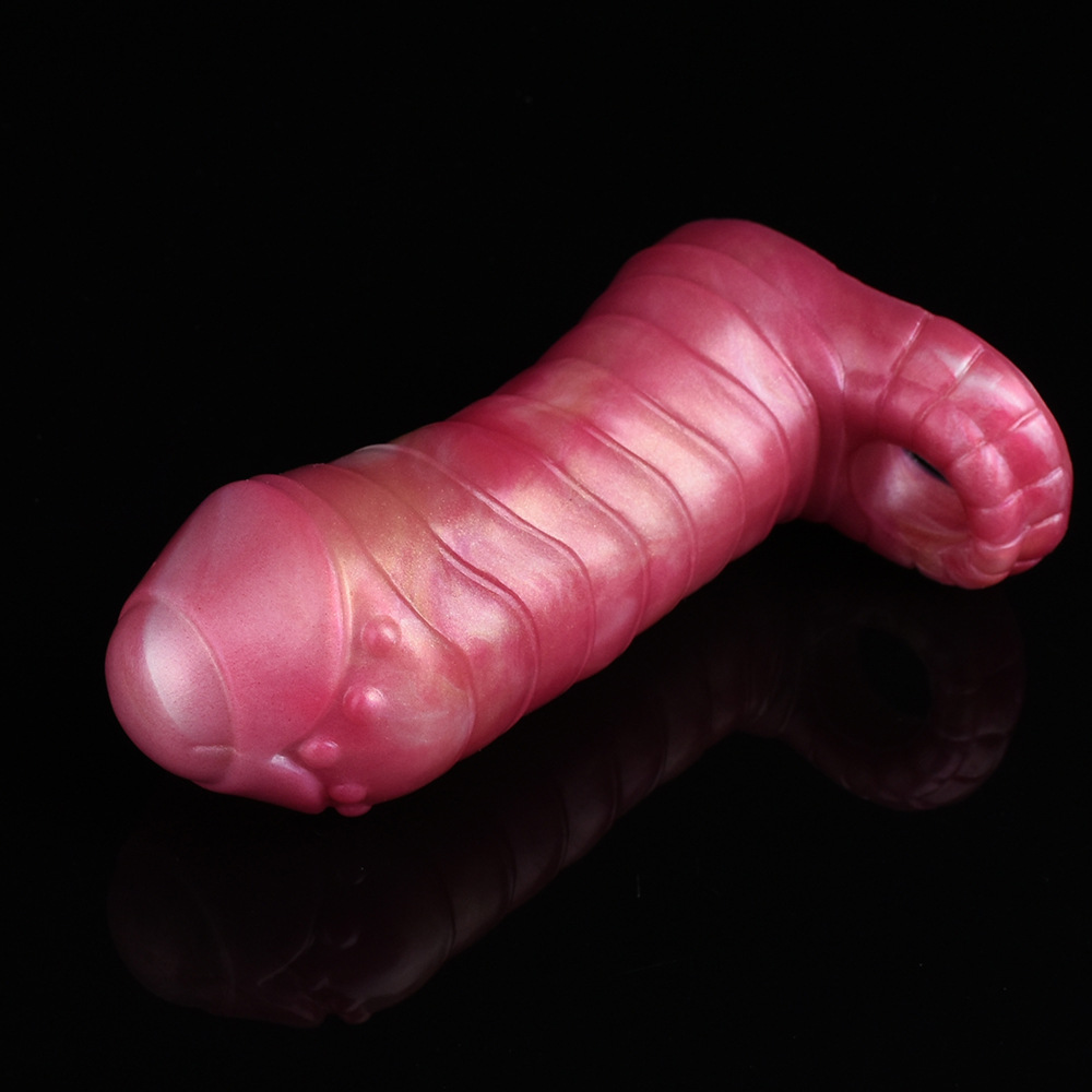 YOCY Fantasy penishoes met anti-drop ring voor mannen, volwassen siliconen speelgoed vloeibaar siliconen volwassen product, mannelijke lulhoes